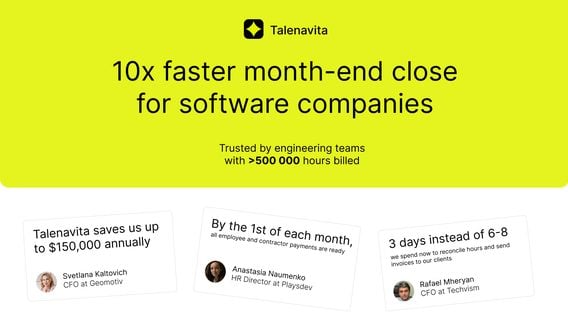 На Product Hunt вышел финансовый трекер Talenavita с беларусcкими корнями