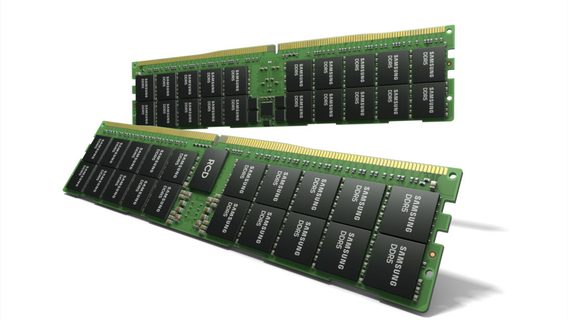 Samsung представила модули памяти DDR5 на 512 ГБ с пропускной способностью до 7200 Мбит/с