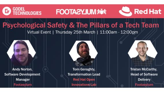 Virtual Event on Psychological Safety and the Pillars of a High Performing Tech Team. Feel Free to Register