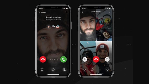 Telegram добавил групповые видеозвонки
