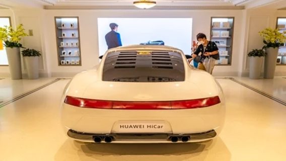 Huawei представила первый автомобиль под управлением HarmonyOS