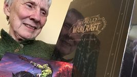 Мать автора World of Warcraft собирает все игры сына. Недавно ей подарили «жемчужину» коллекции