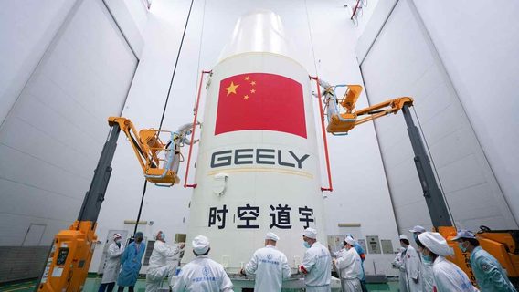 Geely развернула сеть спутников для навигации собственных робомобилей