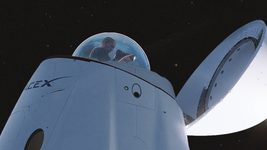 SpaceX представила новую версию пассажирского корабля Crew Dragon со стеклянным куполом