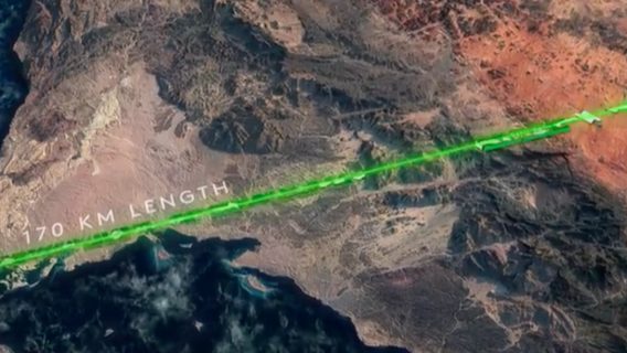 The Line. В Саудовской Аравии хотят построить AI-город за $200 млрд