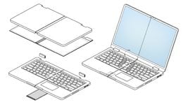 Samsung запатентовала дизайн ноутбука, который можно сложить вчетверо