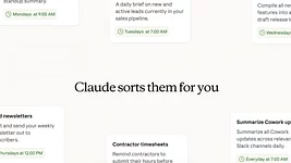 Claude Cowork научился выполнять задачи по расписанию