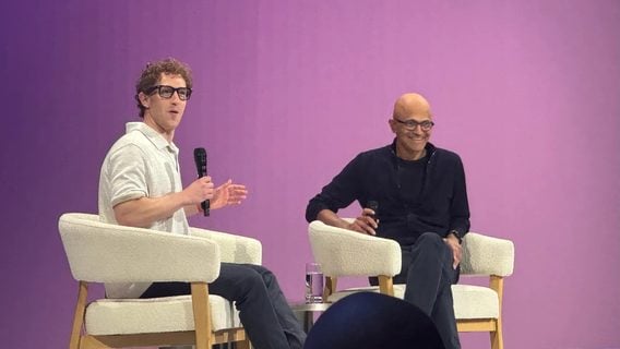 CEO Microsoft: до 30% кода компании пишет ИИ