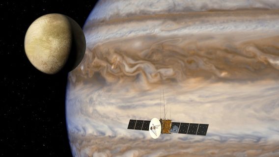Зонд JUICE отправился искать жизнь на ледяных спутниках Юпитера