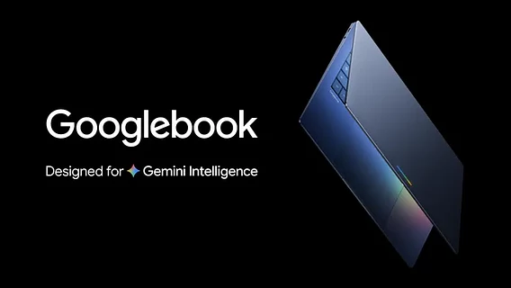 Google представила Googlebook — ноутбуки нового поколения на базе Gemini