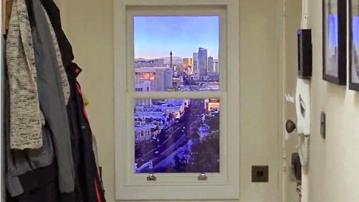 Разработчик создал виртуальное окно которое показывает 5 локаций в live-режиме