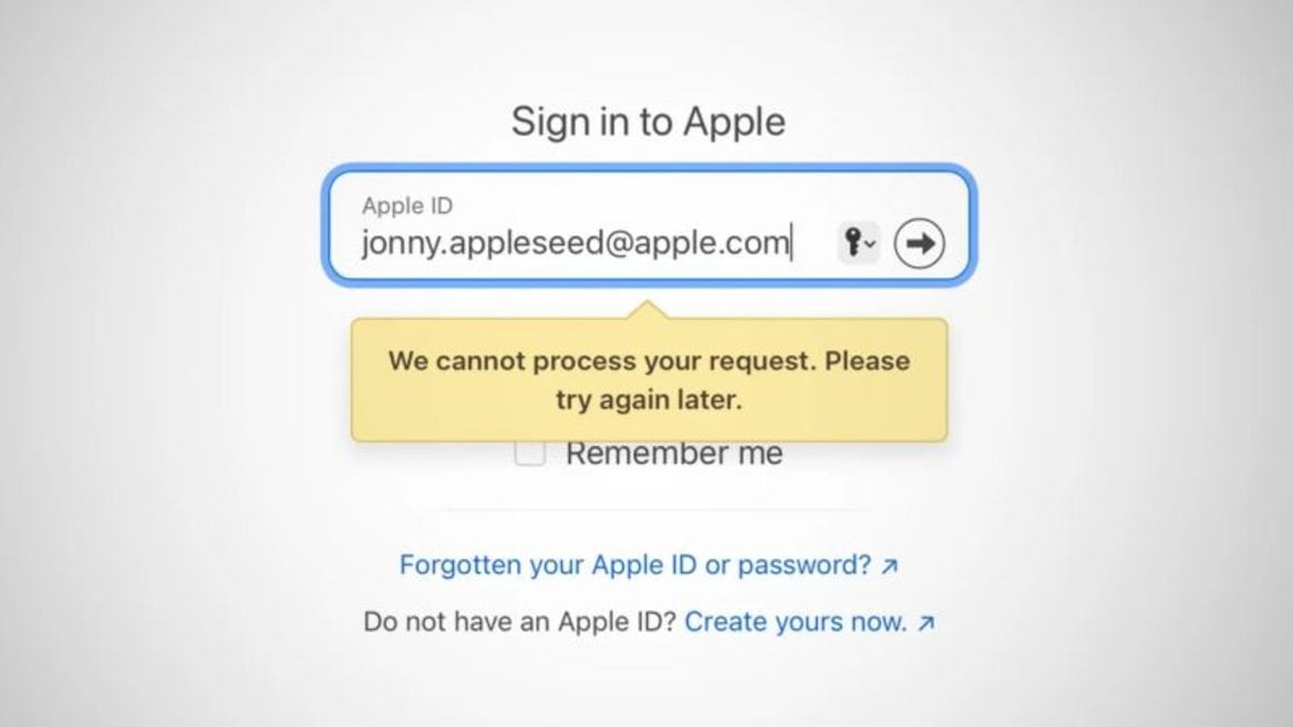 Пользователи жалуются что не могут войти в Apple ID по всему миру