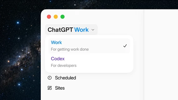 В ChatGPT появился режим Work: агент создаёт документы, таблицы, презентации и сайты