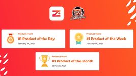 Zodier сделал «хет-трик» на Product Hunt: продукт дня, недели и месяца 