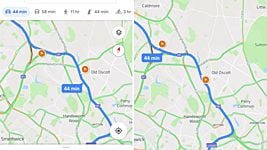 Google Maps начнут показывать скоростные ограничения на дороге 