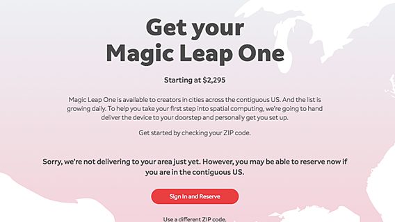 $2,3 тысячи за штуку. Magic Leap начинает продажи AR-гарнитур для разработчиков 