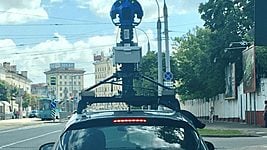 В Минске тестируют машины для съёмки Google Street View 