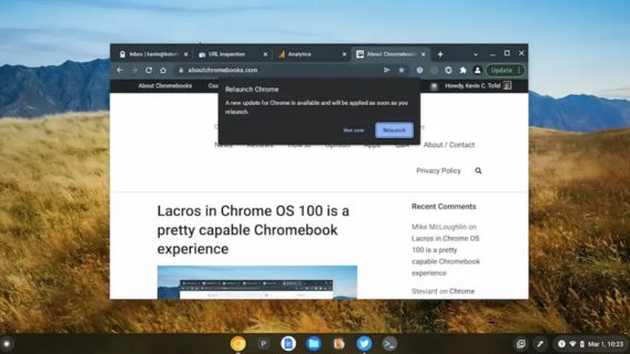 Google откажется от браузера по умолчанию Chrome в ChromeOS