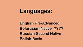 «Для компании в Европе это похоже на скам». CV беларуса отклонили, потому что в списке языков не было беларусского