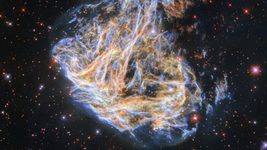 Телескоп «Хаббл» показал «красочный фейерверк» после смерти звезды в соседней галактике