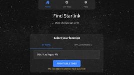 Фанат SpaceX сделал сайт, чтобы отслеживать спутники Starlink. Можно посмотреть, когда будут пролетать новые партии над локацией