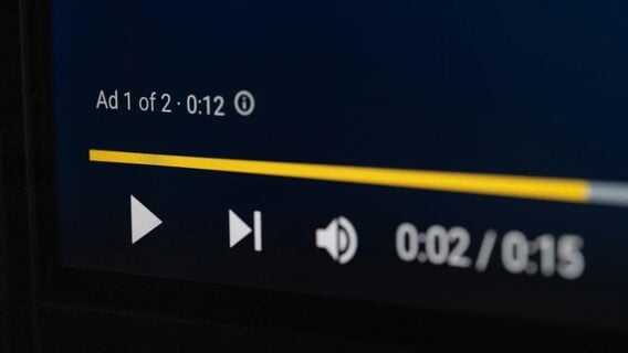 YouTube вводит 30-секундную рекламу, которую нельзя пропустить