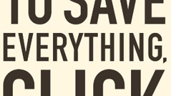Евгений Морозов: «To Save Everything, Click Here» 