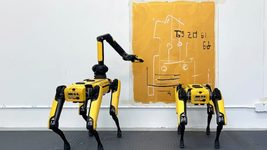 Робопсы Boston Dynamics напишут картины на выставке современного искусства