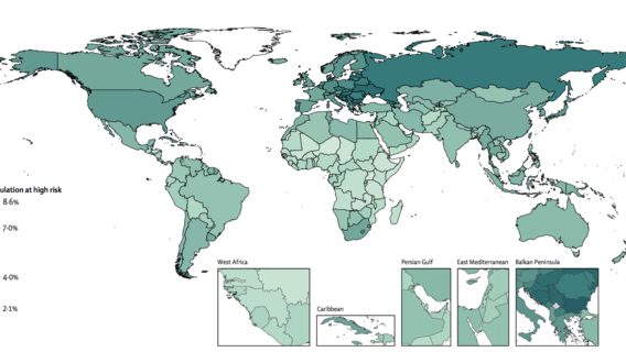 Карта стран с риском тяжёлой формы. Новости про ковид