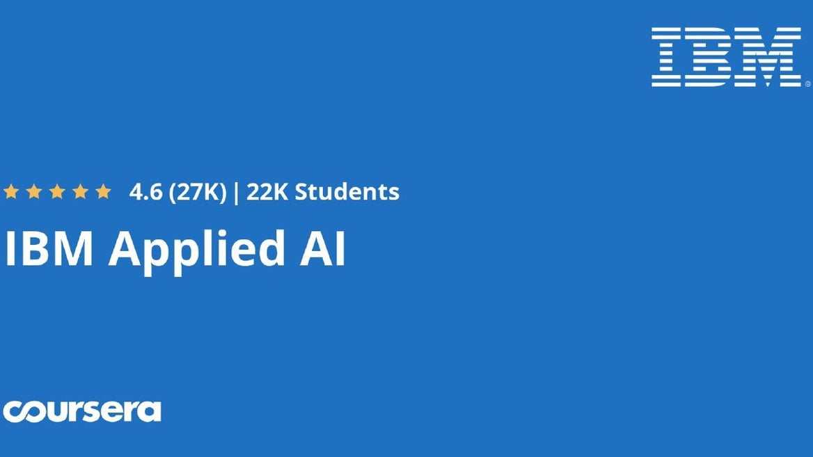 AI Professional Certificate / IBM Applied / Coursera