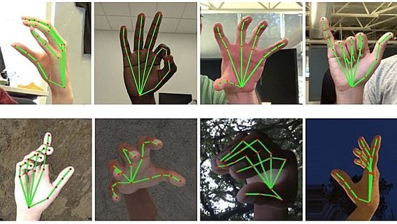 Google создала алгоритм распознавания жестов с помощью камеры смартфона 