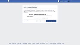Facebook запрашивает почтовые пароли у новых пользователей 