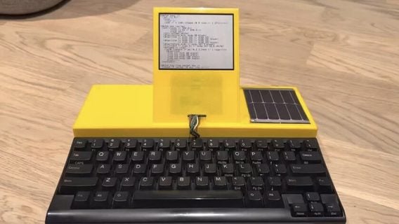 Инженер создал ноутбук, который может работать 2 года без подзарядки