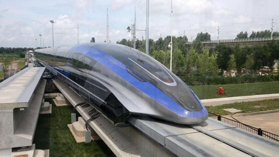 Китай создал самое быстрое в мире наземное транспортное средство