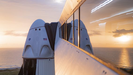 SpaceX анонсировала первую миссию для «гражданских» — запустят уже в этом году
