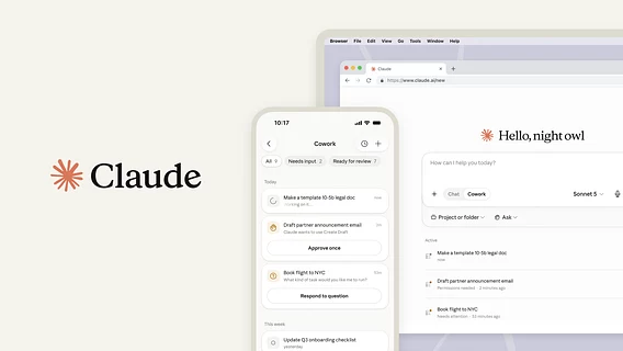 Claude Cowork вышел на смартфонах и в браузере