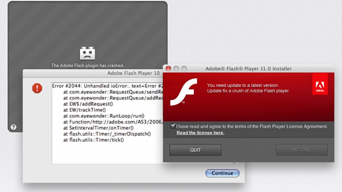 Firefox Has Prevented The Unsafe Plugin Adobe Flash