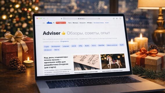 С Новым годом! Поздравление от команды Adviser