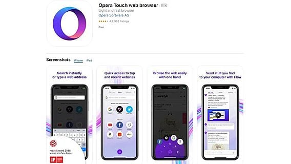 Opera запустила блокчейн-браузер для iOS 