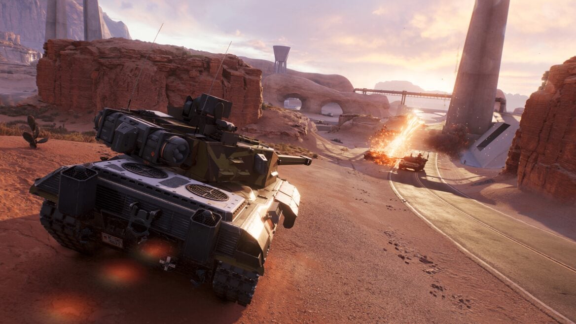Wargaming прэзентавала новую гульню World of Tanks: HEAT