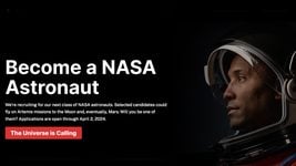 NASA снова ищет астронавтов. Заявку можно подать до апреля