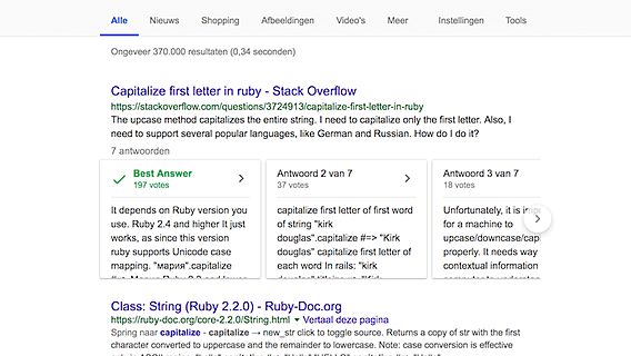 Google начал отображать ответы со Stack Overflow прямо в поисковой выдаче 