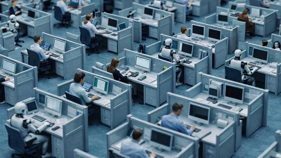 ИИ может ускорить 94% задач но на практике используется лишь в 33%