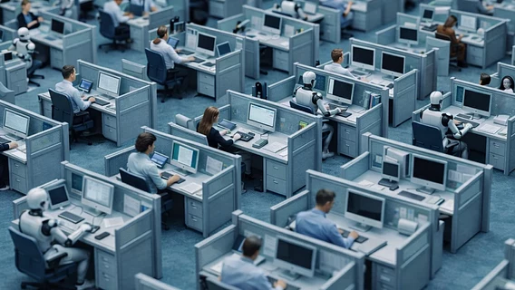 ИИ может ускорить 94% задач, но на практике используется лишь в 33%