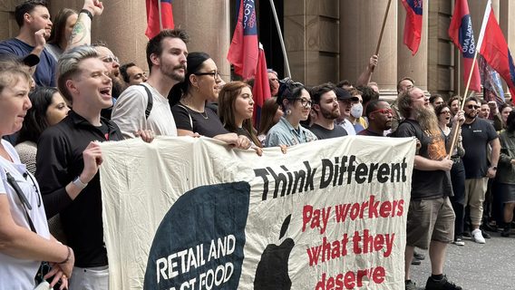Сотрудники Apple устроили беспрецедентную забастовку в Австралии