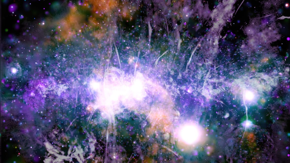 NASA опубликовало психоделический снимок Млечного пути