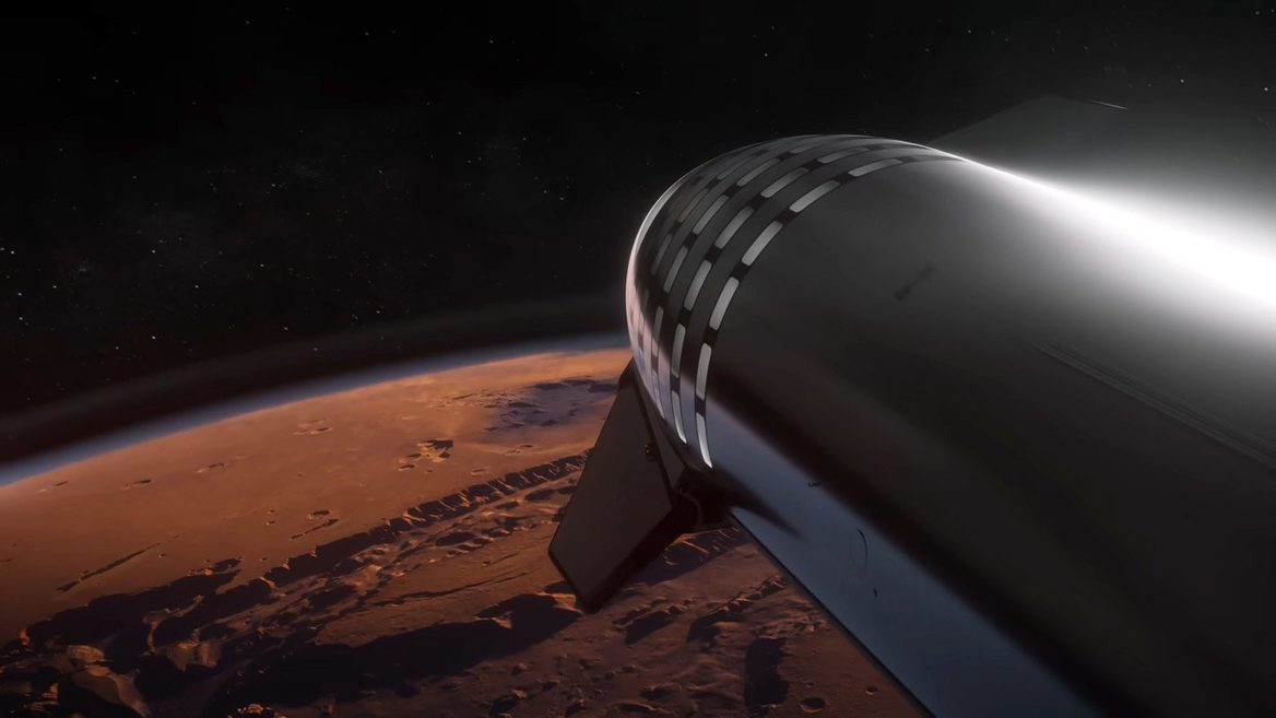 SpaceX отправит на Марс пять кораблей до 2026 года