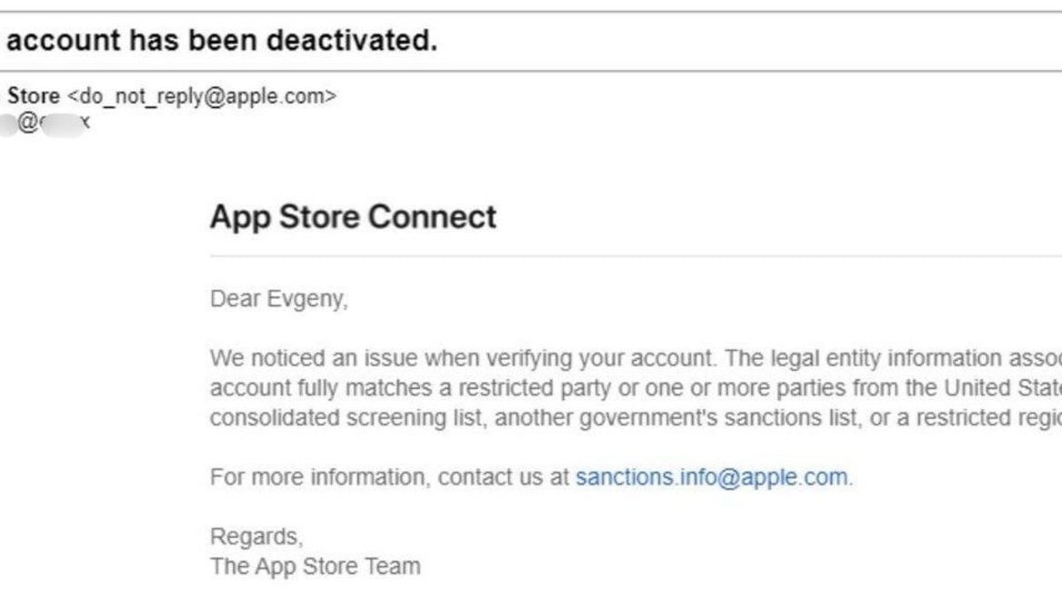 Account has been deactivated. Белорусский эпл. Ошибка Apple. Заблокировали этого аккаунта. Create a professional Apple developer account for you or Company.