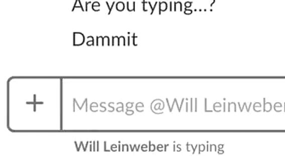 Программист создал надстройку для Slack, которая имитирует написание ответа 