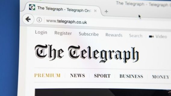 Роскомнадзор заблокировал сайт The Daily Telegraph